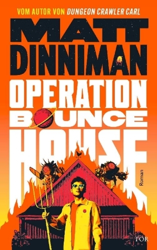 Buchcover und Innenansicht für das Buch: Operation Bounce House