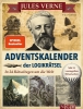 Buchcover und Innenansicht für das Buch: Jules Verne Adventskalender der Logikrätsel
