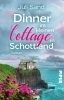Buchcover und Innenansicht für das Buch: Dinner im kleinen Cottage in Schottland