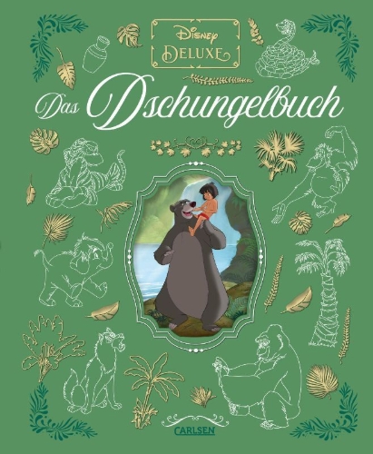 Buchcover und Innenansicht für das Buch: Disney: DISNEY DELUXE Das Dschungelbuch