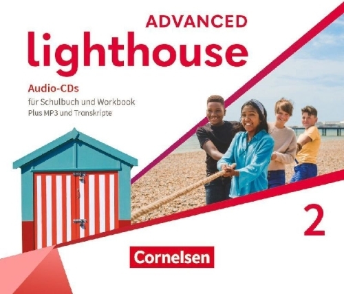 Buchcover und Innenansicht für das Buch: Lighthouse Band 2: 6. Schuljahr - Audio-CDs für Schülerbuch und Workbook
