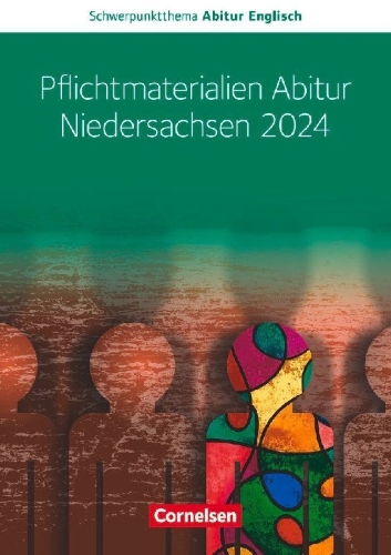 Buchcover und Innenansicht für das Buch: Pflichtmaterialien Abitur Niedersachsen 2024