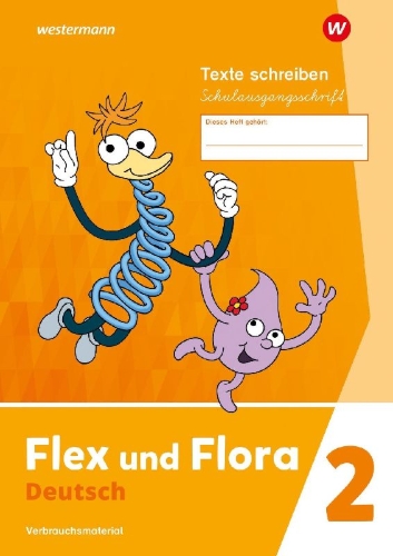 Buchcover und Innenansicht für das Buch: Flex und Flora - Ausgabe 2021