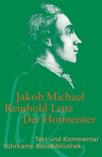 Buchcover und Innenansicht für das Buch: Der Hofmeister oder Vorteile der Privaterziehung