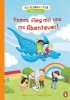 Buchcover und Innenansicht für das Buch: Kindergarten Wunderbar - Komm, flieg mit uns ins Abenteuer!