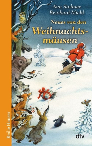 Buchcover und Innenansicht für das Buch: Neues von den Weihnachtsmäusen
