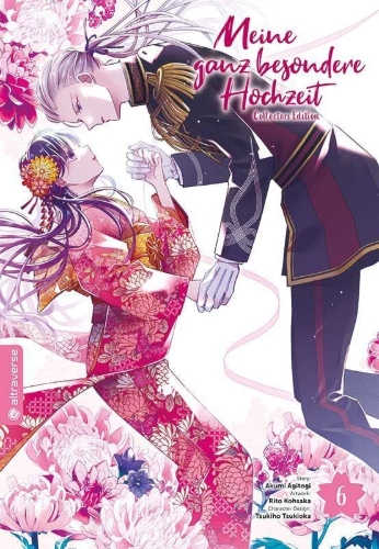 Buchcover und Innenansicht für das Buch: Watashi no shiawasena kekkon 06