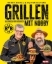 Buchcover und Innenansicht für das Buch: Grillen mit Nobby: Das große BVB Grillbuch