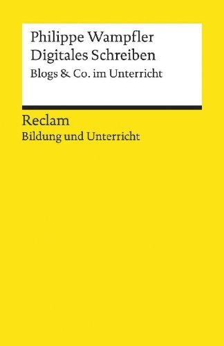 Buchcover und Innenansicht für das Buch: Digitales Schreiben. Blogs & Co. im Unterricht
