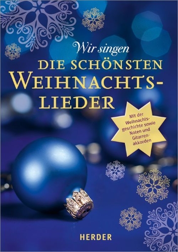 Buchcover und Innenansicht für das Buch: Wir singen die schönsten Weihnachtslieder