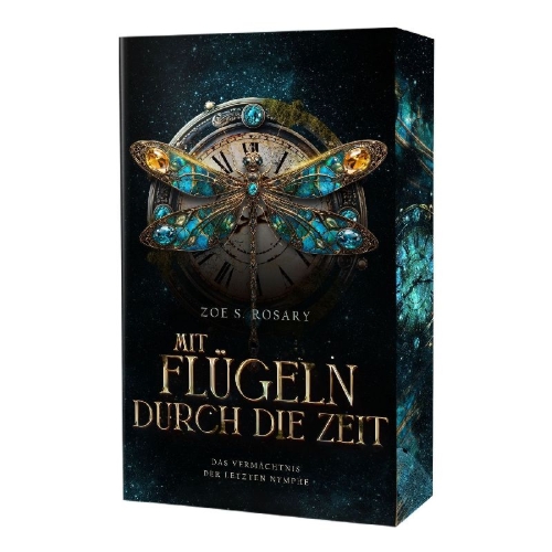 Buchcover und Innenansicht für das Buch: Mit Flügeln durch die Zeit