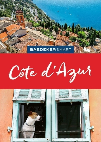 Buchcover und Innenansicht für das Buch: Baedeker SMART Reiseführer Côte d'Azur
