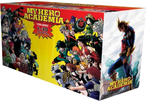 Buchcover und Innenansicht für das Buch: My Hero Academia Box Set 1