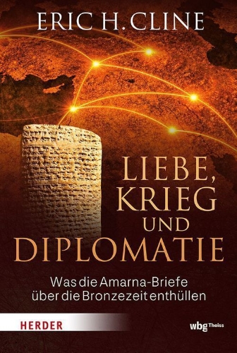 Buchcover und Innenansicht für das Buch: Liebe, Krieg und Diplomatie