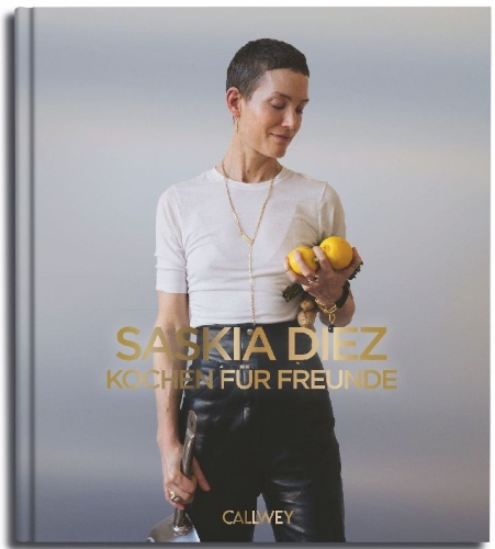 Buchcover und Innenansicht für das Buch: Kochen für Freunde