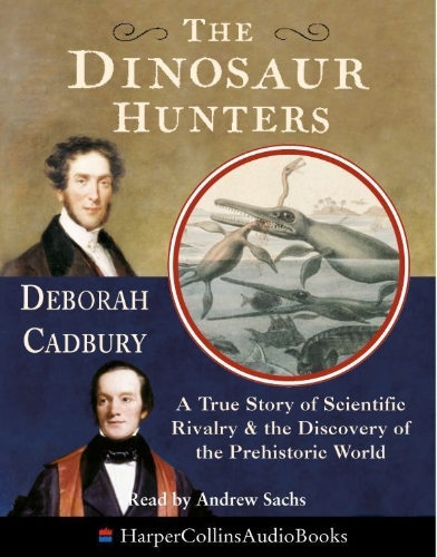 Buchcover und Innenansicht für das Buch: The Dinosaur Hunters