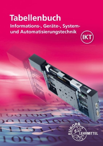 Buchcover und Innenansicht für das Buch: Tabellenbuch Informations-, Geräte-, System- und Automatisierungstechnik