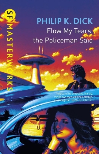 Buchcover und Innenansicht für das Buch: Flow My Tears, The Policeman Said