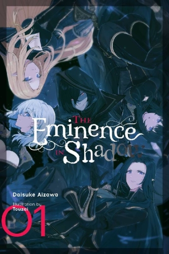Buchcover und Innenansicht für das Buch: The Eminence in Shadow, Vol. 1 (Light Novel)