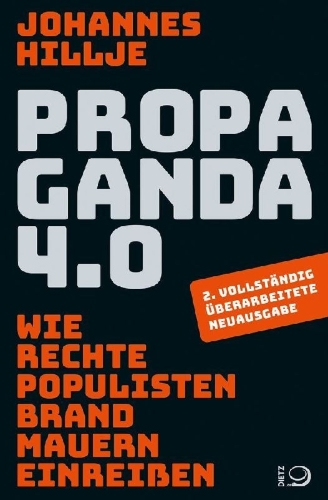 Buchcover und Innenansicht für das Buch: Propaganda 4.0