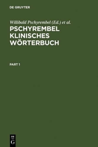 Buchcover und Innenansicht für das Buch: Pschyrembel klinisches Wörterbuch