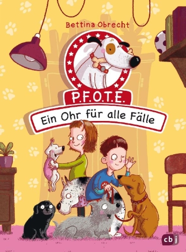 Buchcover und Innenansicht für das Buch: P.F.O.T.E. - Ein Ohr für alle Fälle