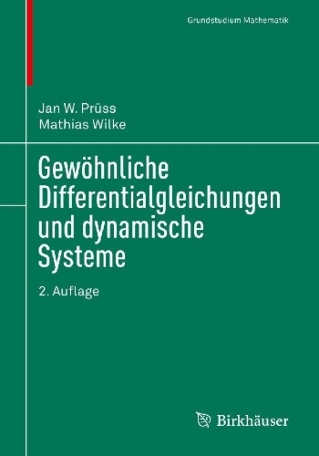 Buchcover und Innenansicht für das Buch: Gewöhnliche Differentialgleichungen und dynamische Systeme