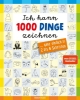 Buchcover und Innenansicht für das Buch: Ich kann 1000 Dinge zeichnen. Kritzeln wie ein Profi!