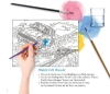 Buchcover und Innenansicht für das Buch: Harry Potter: Paint with Water