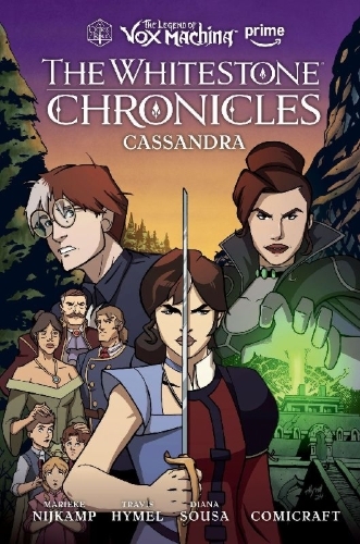 Buchcover und Innenansicht für das Buch: Legend of Vox Machina: The Whitestone Chronicles Volume 2 - Cassandra