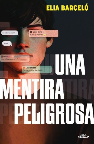 Buchcover und Innenansicht für das Buch: Una mentira peligrosa