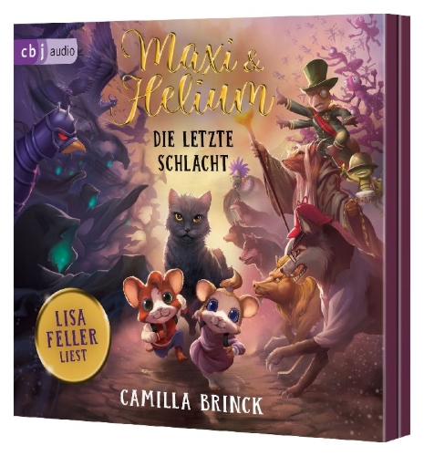 Buchcover und Innenansicht für das Buch: Musse & Helium - Den Sista Kampen (Lindrizia)