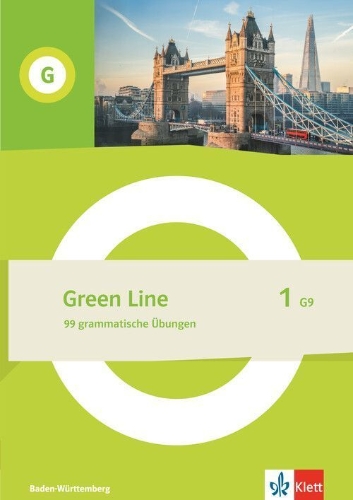 Buchcover und Innenansicht für das Buch: Green Line 1 G9. Arbeitsheft mit Lösungen Klasse 5. Ausgabe Baden-Württemberg