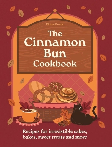 Buchcover und Innenansicht für das Buch: A Cinnamon Bun Cookbook