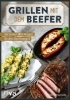 Buchcover und Innenansicht für das Buch: Grillen mit dem Beefer