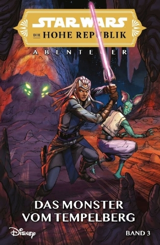 Buchcover und Innenansicht für das Buch: US-Star Wars: The High Republic: The Monster of Temple Peak