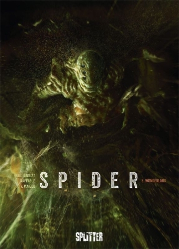 Buchcover und Innenansicht für das Buch: Spider. Band 2