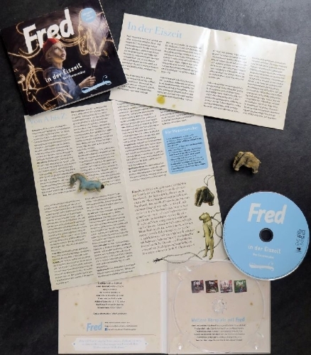 Buchcover und Innenansicht für das Buch: Fred 06. Fred in der Eiszeit