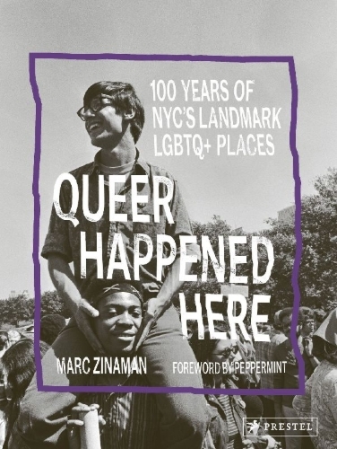 Buchcover und Innenansicht für das Buch: Queer Happened Here