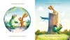 Buchcover und Innenansicht für das Buch: The hare-shaped hole