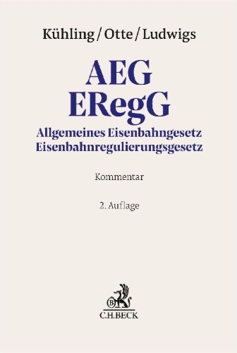 Buchcover und Innenansicht für das Buch: AEG / ERegG