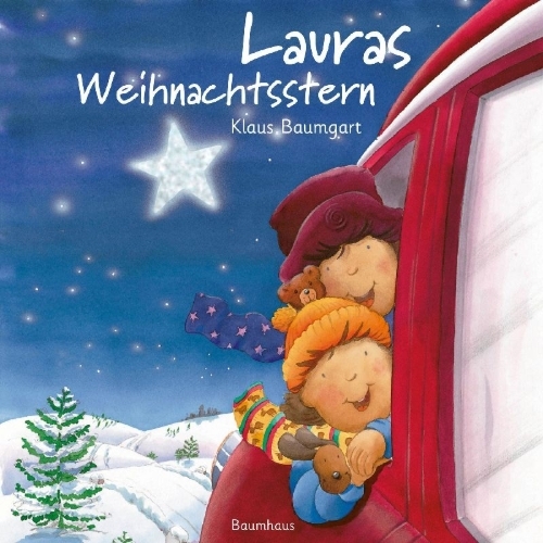 Buchcover und Innenansicht für das Buch: Lauras Weihnachtsstern (Pappbilderbuch)