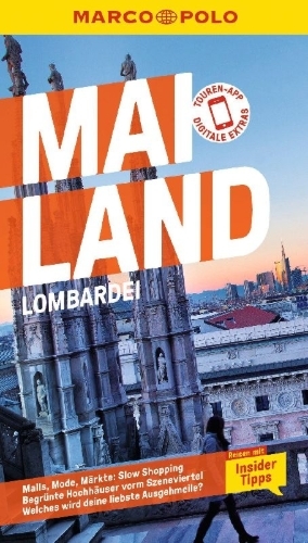 Buchcover und Innenansicht für das Buch: MARCO POLO Reiseführer Mailand, Lombardei