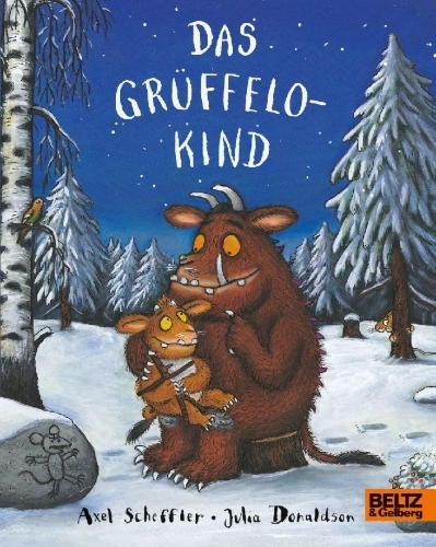 Buchcover und Innenansicht für das Buch: The Gruffalo's Child