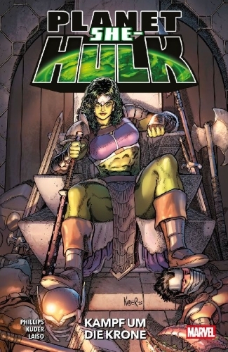 Buchcover und Innenansicht für das Buch: Planet She-Hulk (2026) #1-#6