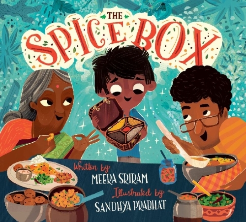 Buchcover und Innenansicht für das Buch: The Spice Box