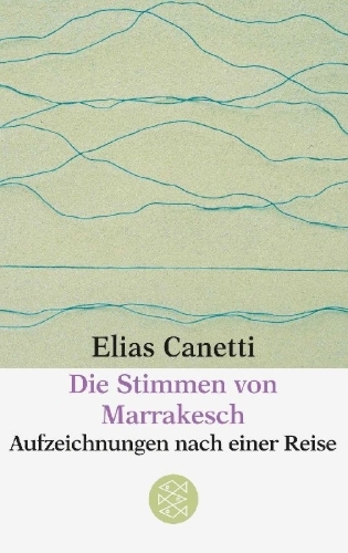 Buchcover und Innenansicht für das Buch: Die Stimmen von Marrakesch
