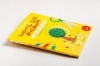 Buchcover und Innenansicht für das Buch: Schüttel den Apfelbaum - Das Ausschneidebuch. Schneiden, kleben, malen für Kinder ab 3 Jahren