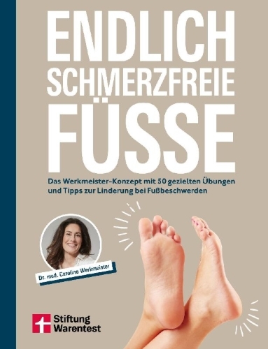 Buchcover und Innenansicht für das Buch: Endlich schmerzfreie Füße
