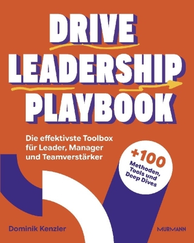 Buchcover und Innenansicht für das Buch: Drive Leadership Playbook.